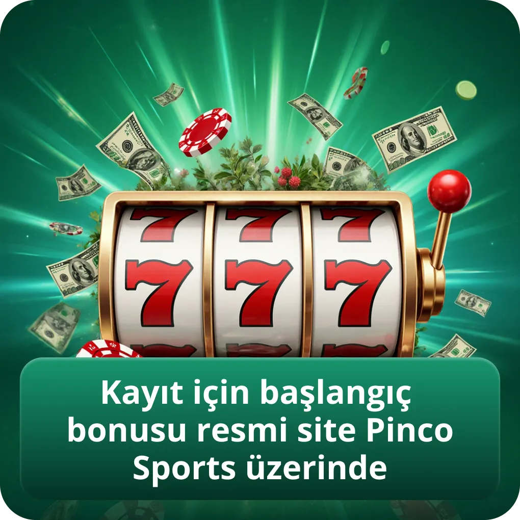Kayıt için başlangıç bonusu resmi site Pinco Sports üzerinde